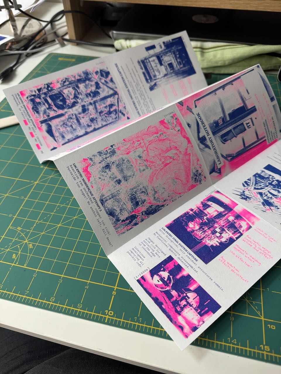 Folding process continuation