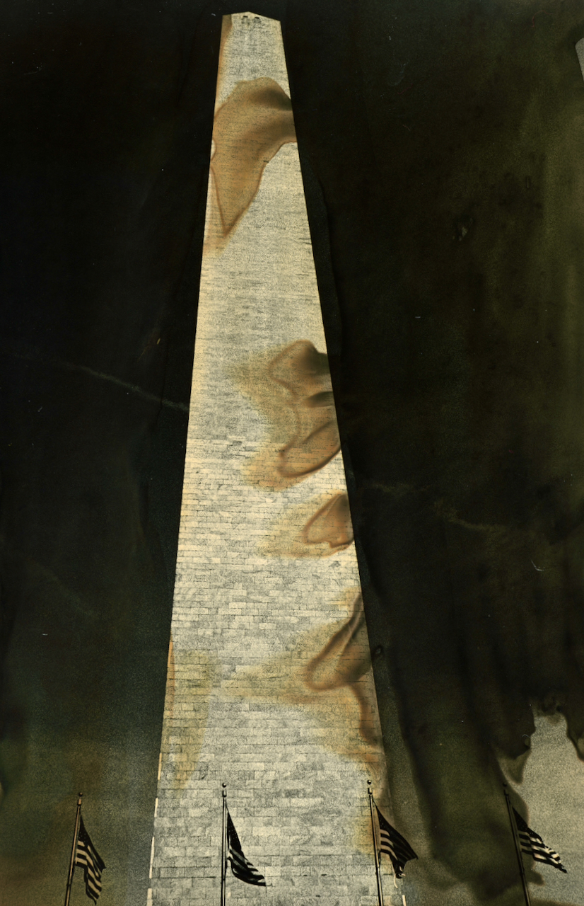 Chromoskedasic print of Washington Monument