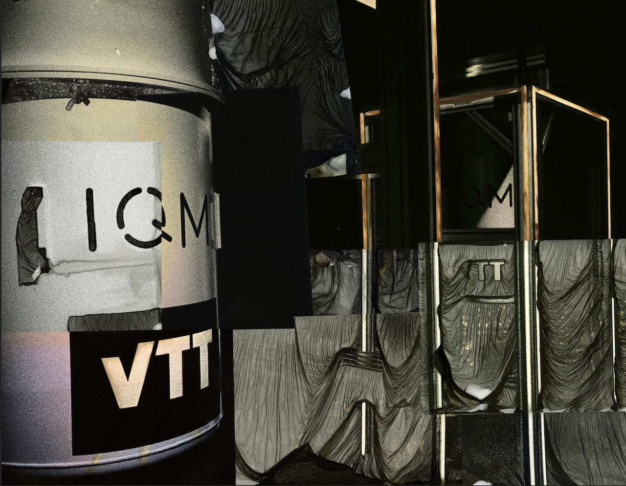 Entangled Shadows: Mordançage at the Edge of Coherence installation